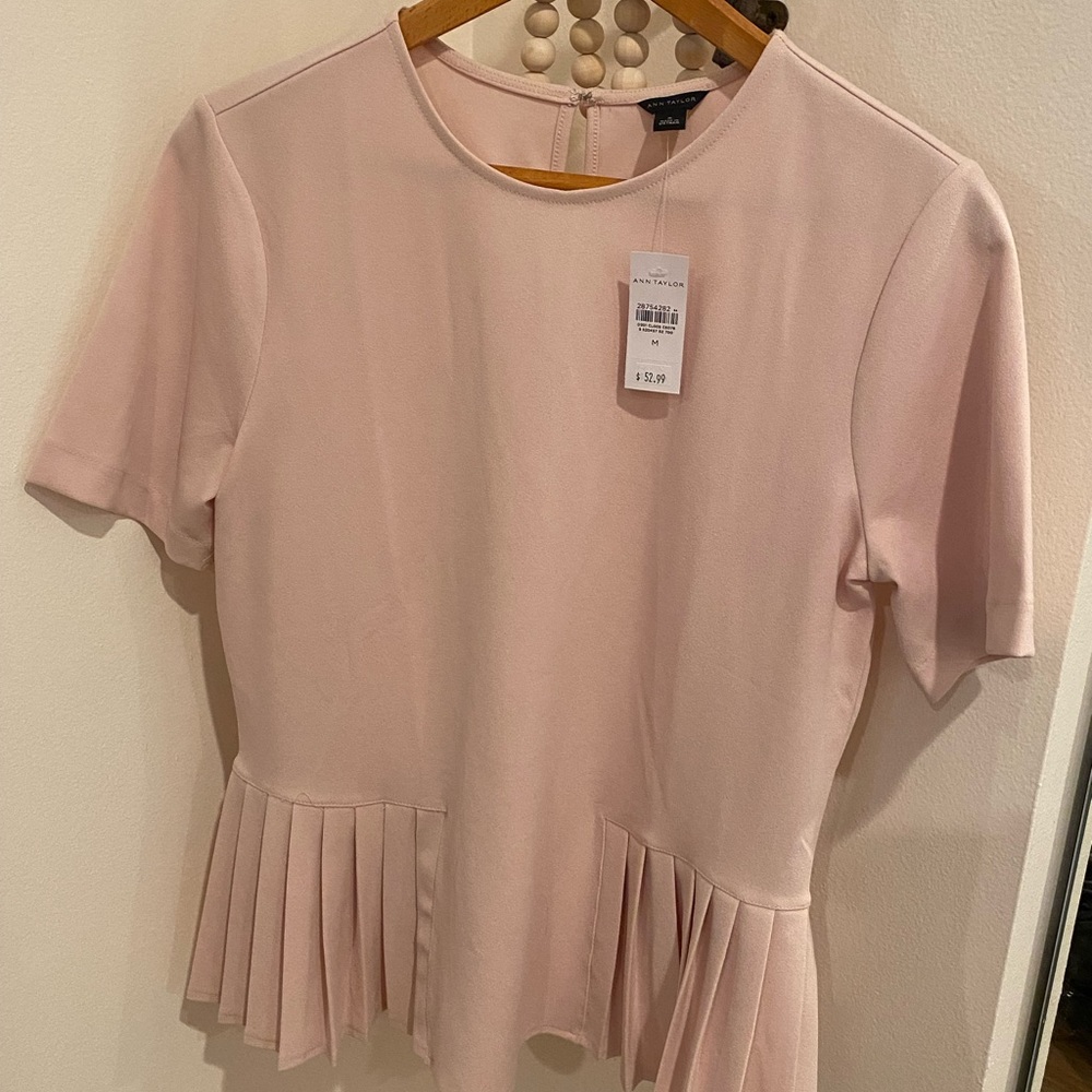 Ann Taylor blush top